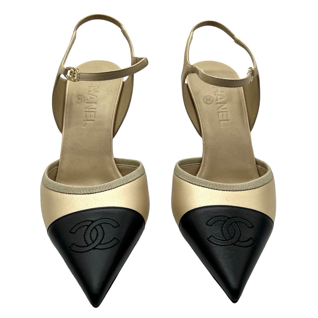 Pumps Chanel Slingback T.39