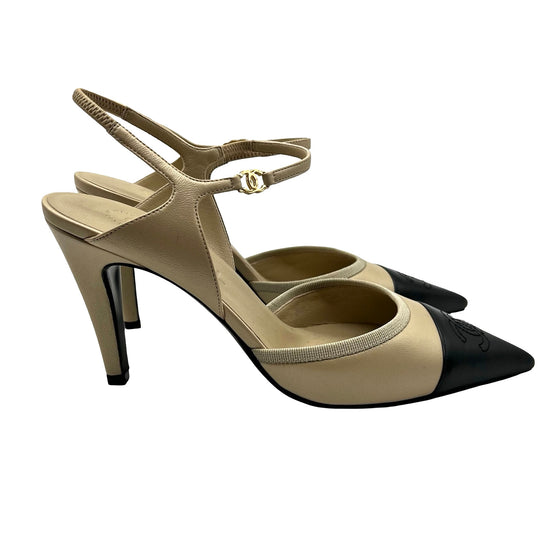 Pumps Chanel Slingback T.39