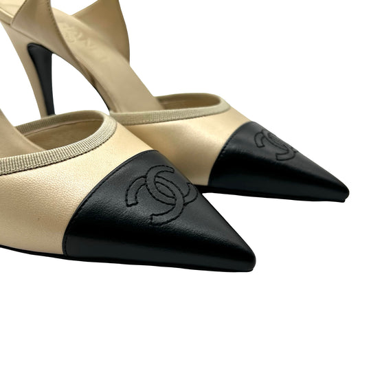 Pumps Chanel Slingback T.39