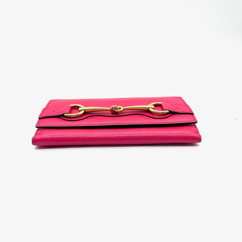 Cartera Gucci Horsebit Continental Wallet