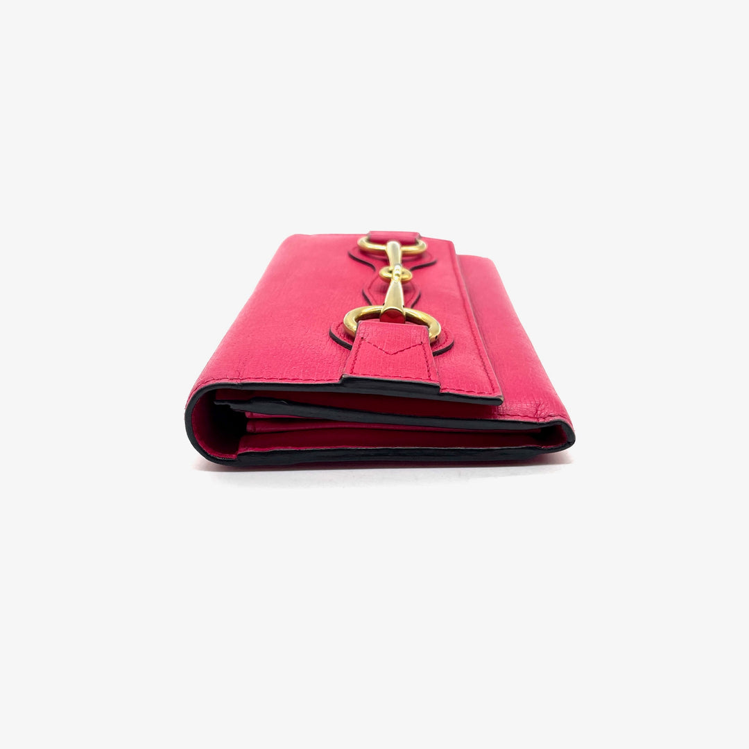 Cartera Gucci Horsebit Continental Wallet