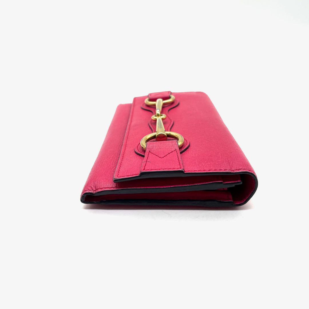 Cartera Gucci Horsebit Continental Wallet