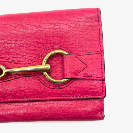 Cartera Gucci Horsebit Continental Wallet