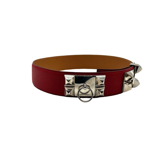 Cinturón Hermès Collier de Chien T.80