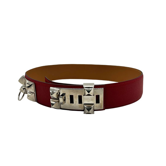 Cinturón Hermès Collier de Chien T.80