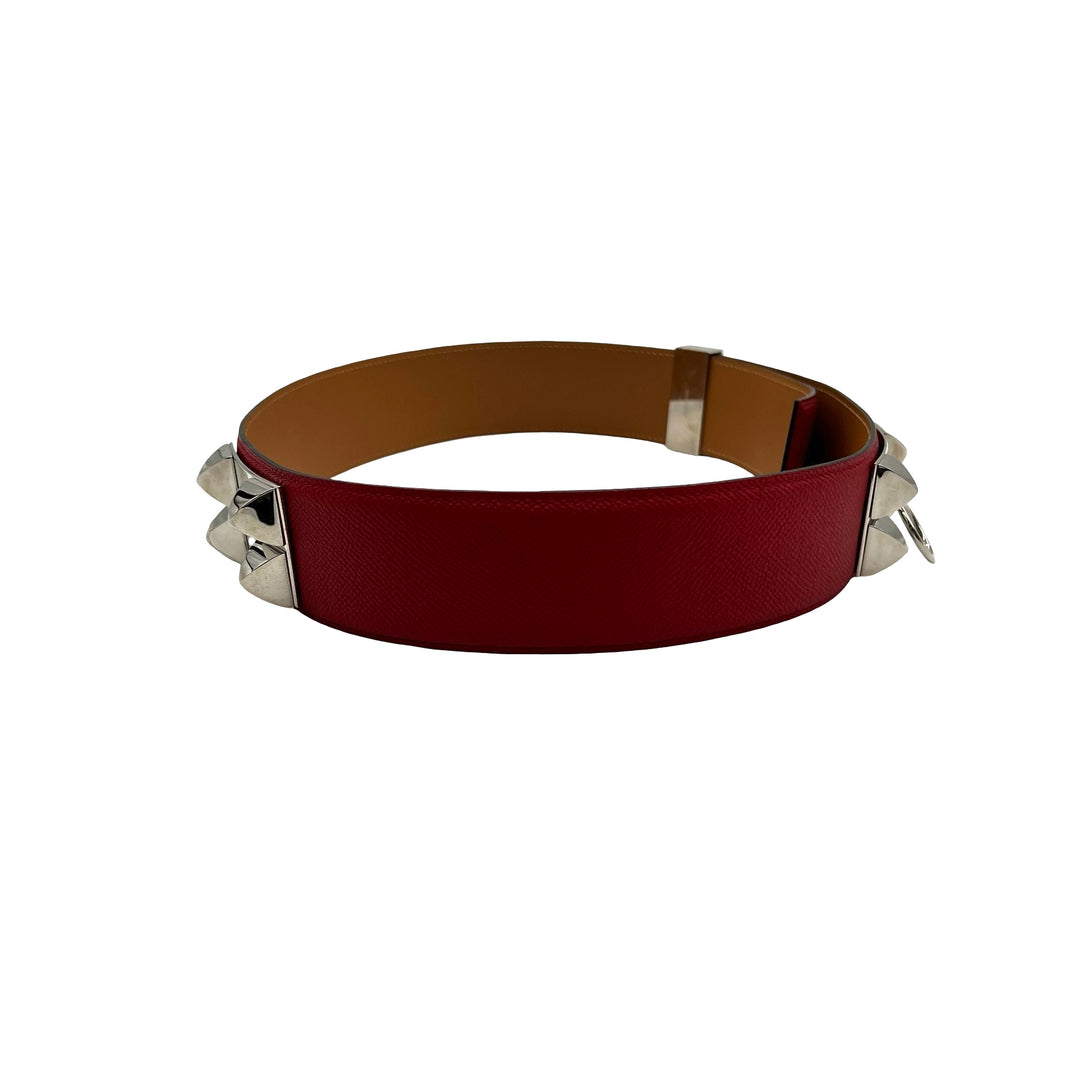 Cinturón Hermès Collier de Chien T.80