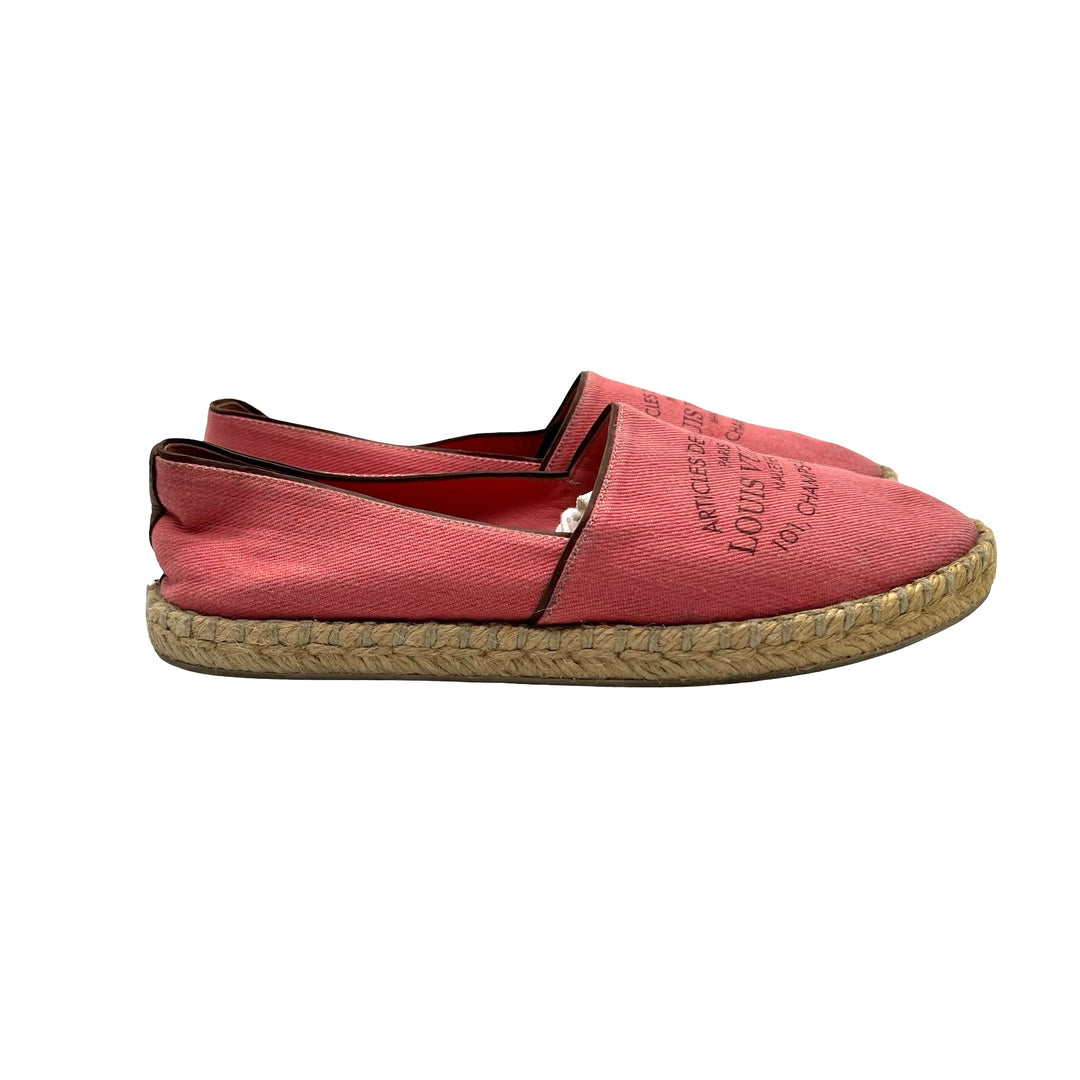 Alpargatas Louis Vuitton Articles de Voyage T.36