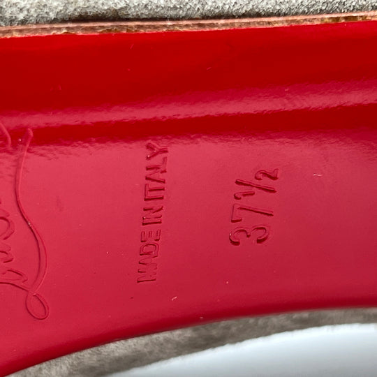 Pumps Christian Louboutin Bianca T.37.5