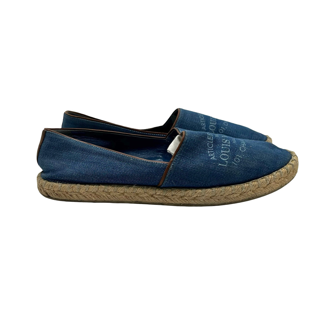 Alpargatas Louis Vuitton Articles de Voyage T.36