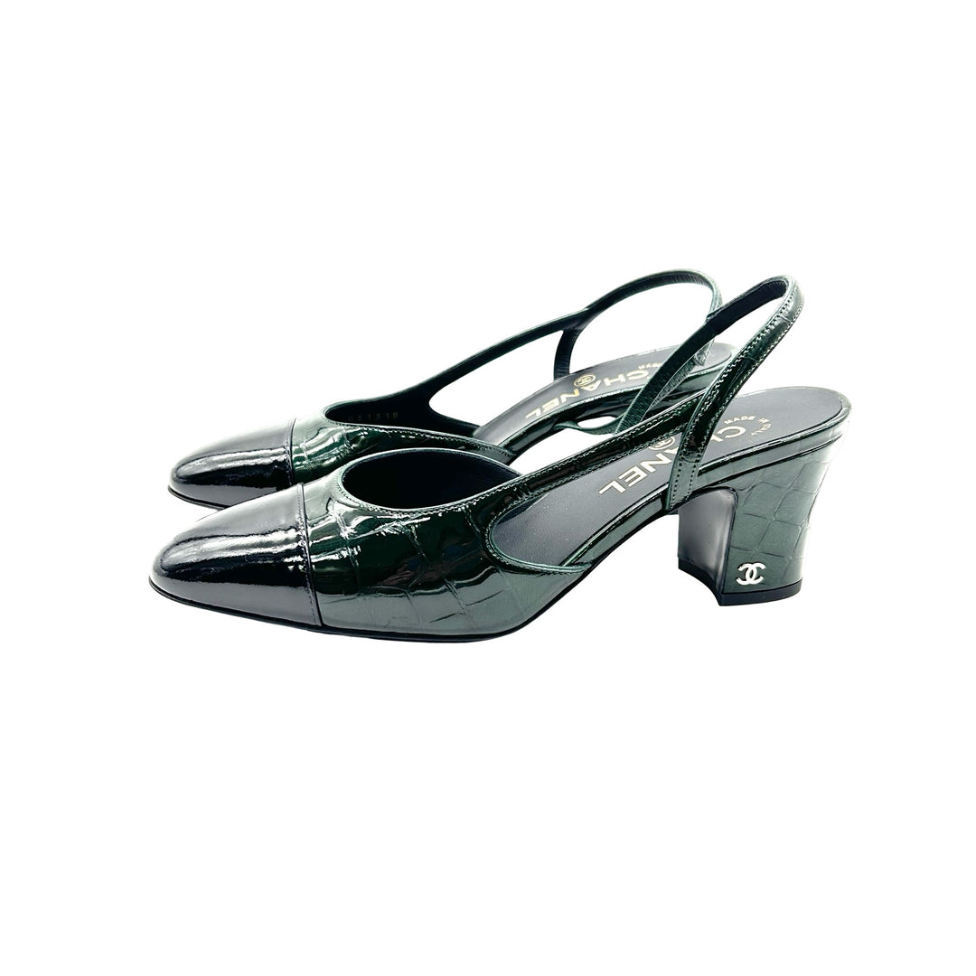 Pumps Chanel Slingback T.37.5