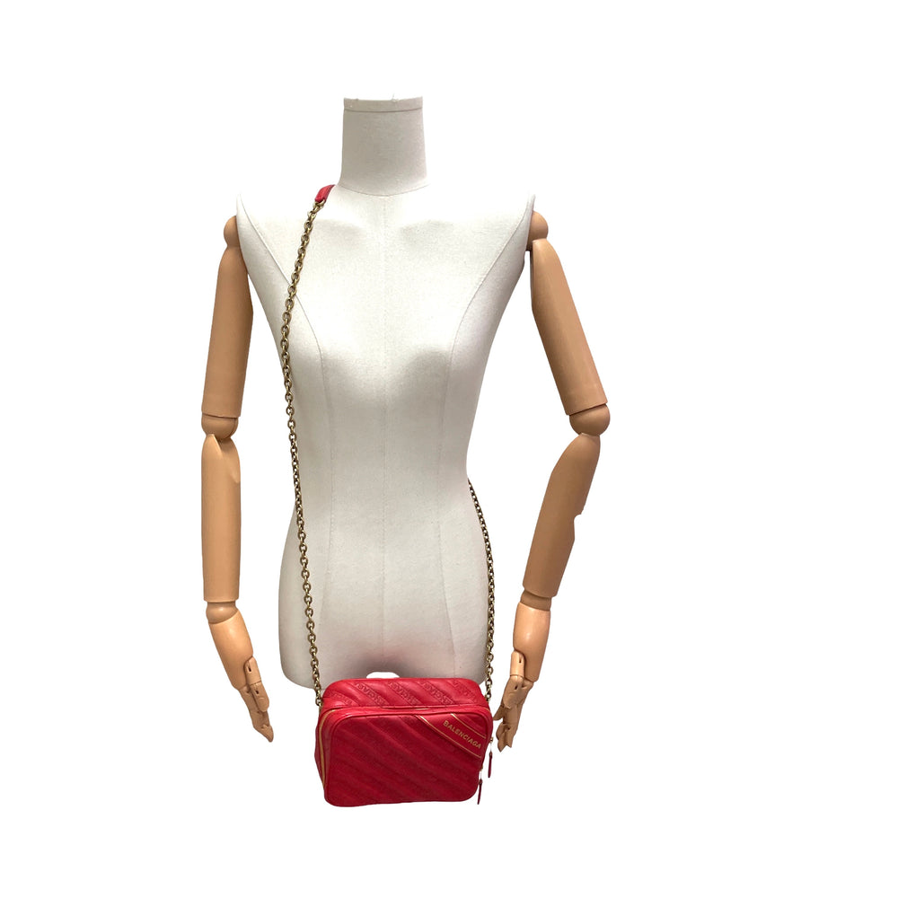 Bolsa Balenciaga Blanket Reporter XS