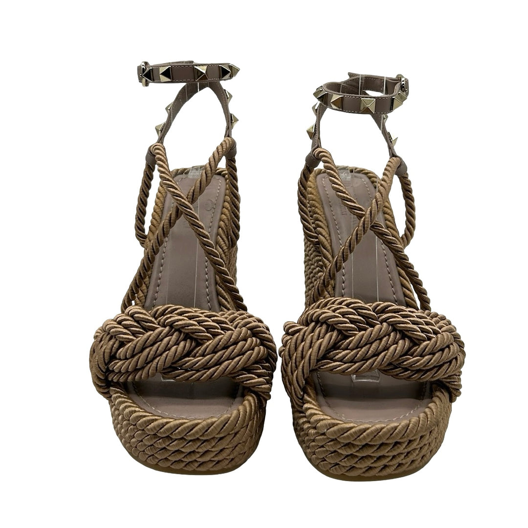 Alpargatas Valentino Rockstud Torchon T.35