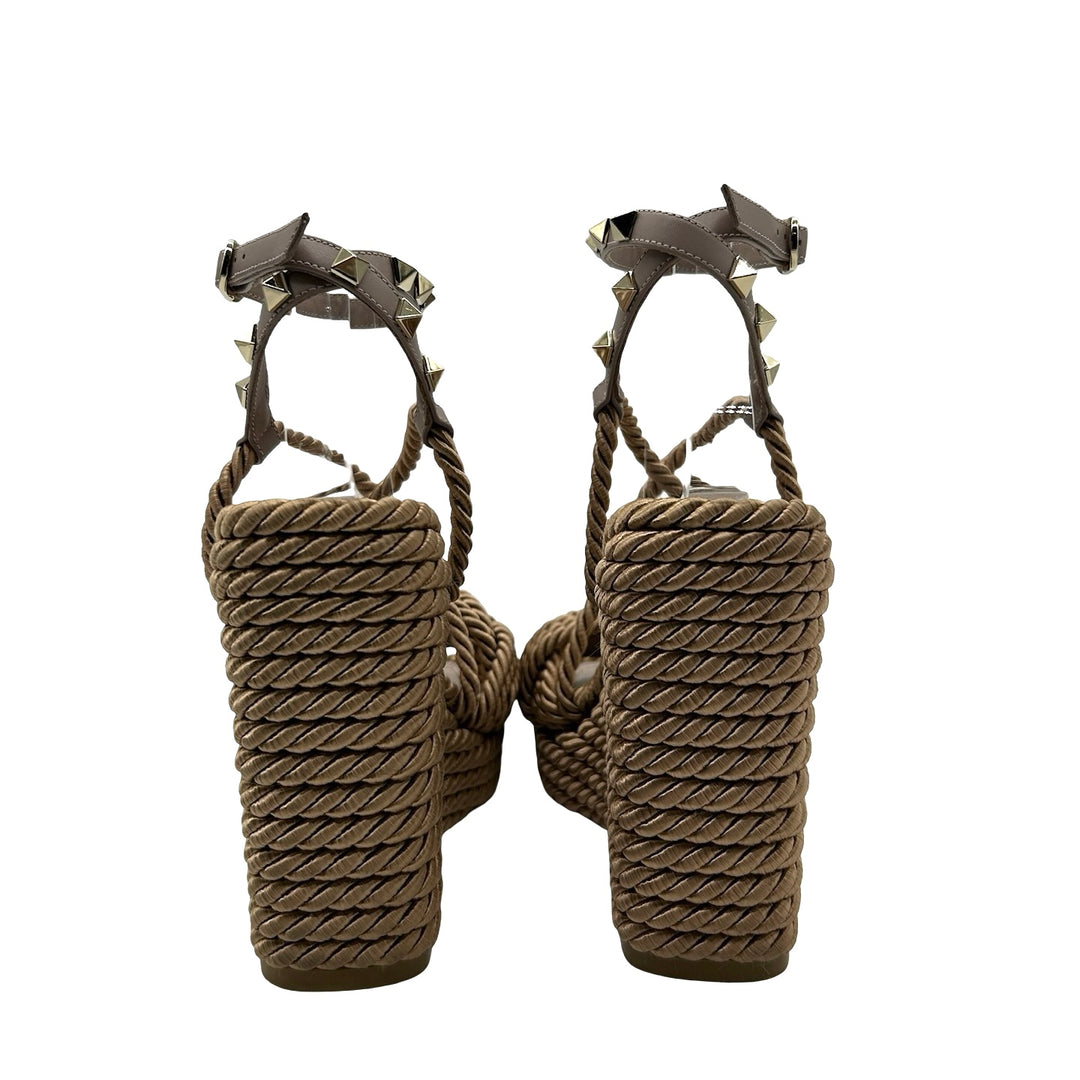 Alpargatas Valentino Rockstud Torchon T.35