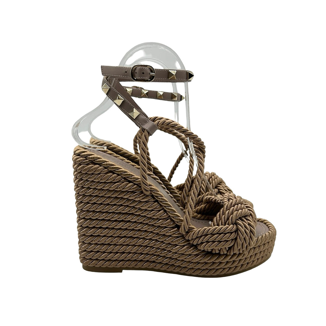 Alpargatas Valentino Rockstud Torchon T.35