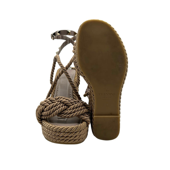 Alpargatas Valentino Rockstud Torchon T.35
