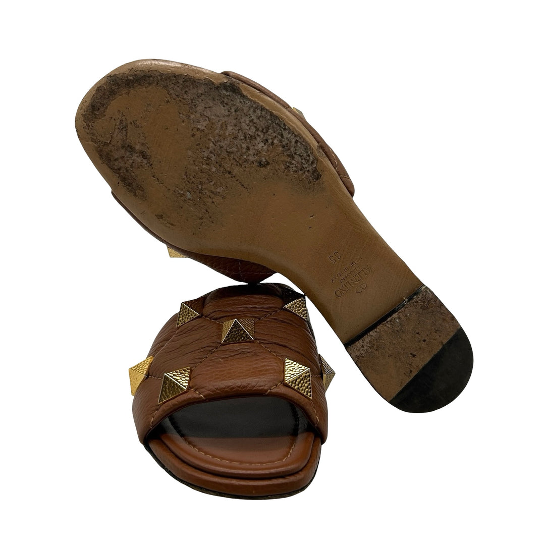 Sandalias Valentino Roman Stud T.35