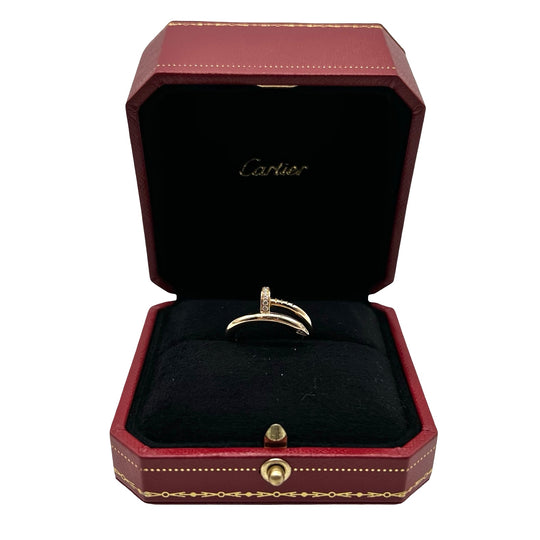 Anillo Cartier Love Juste Un Clou T.54