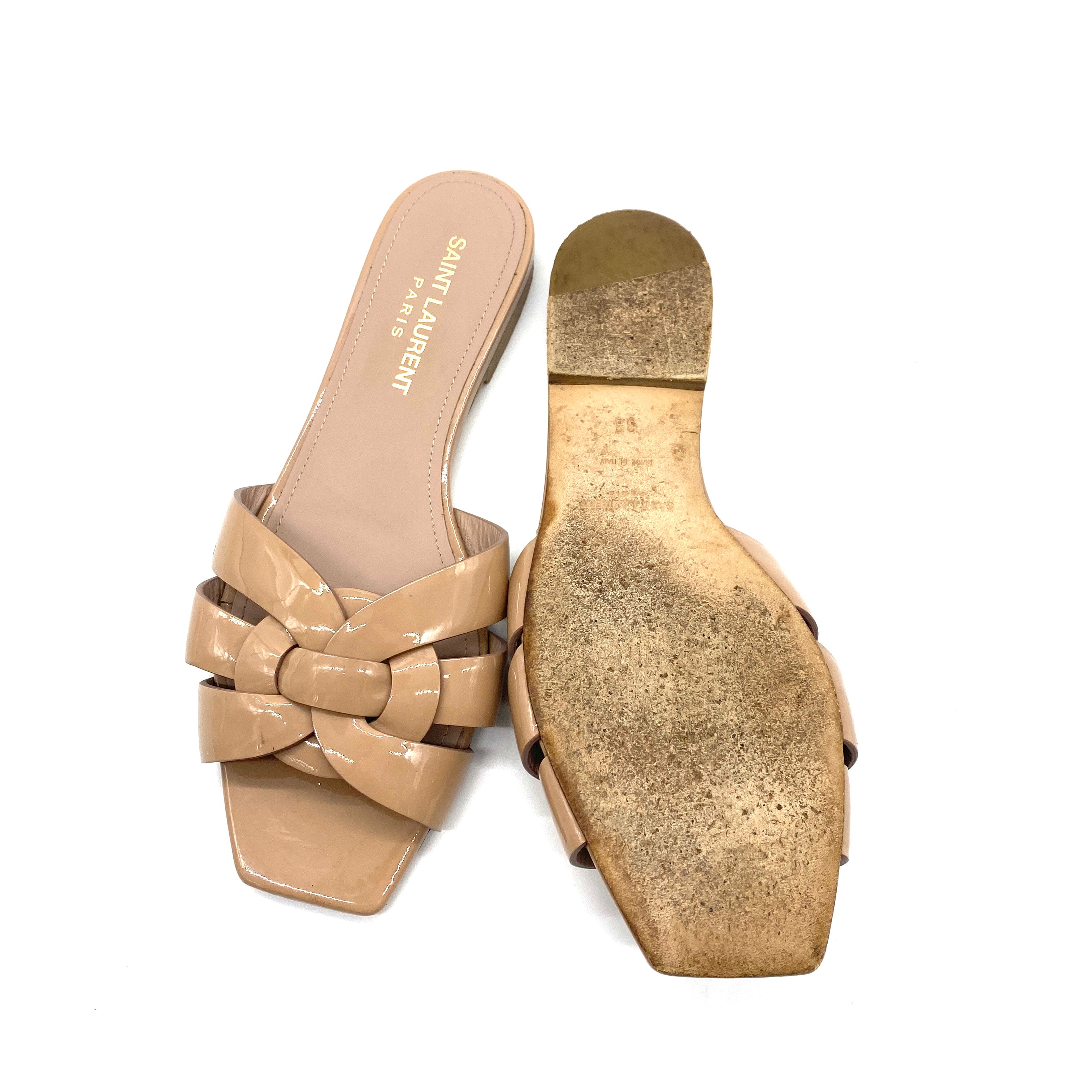 Sandalias Saint Laurent Tribute T.35