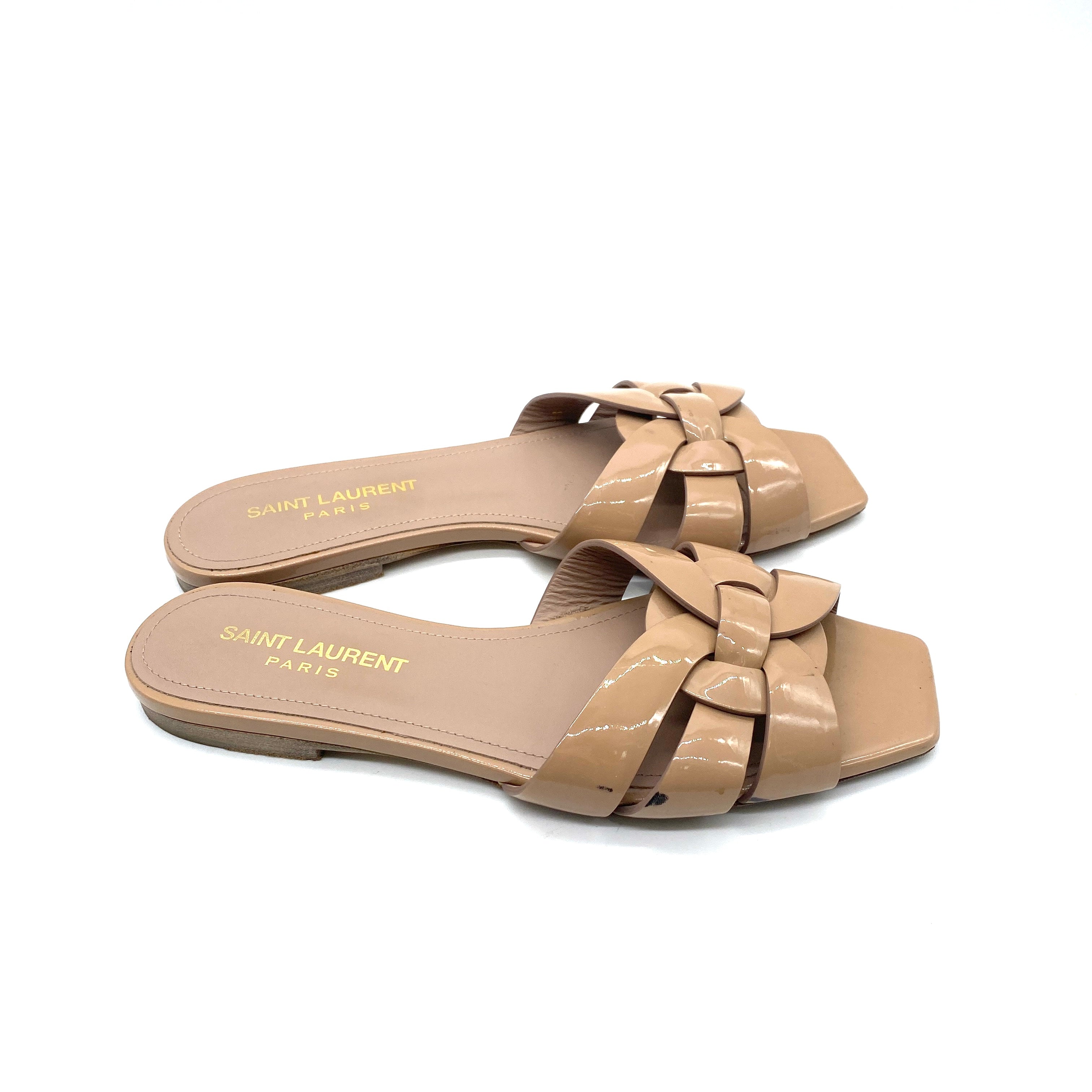 Sandalias Saint Laurent Tribute T.35