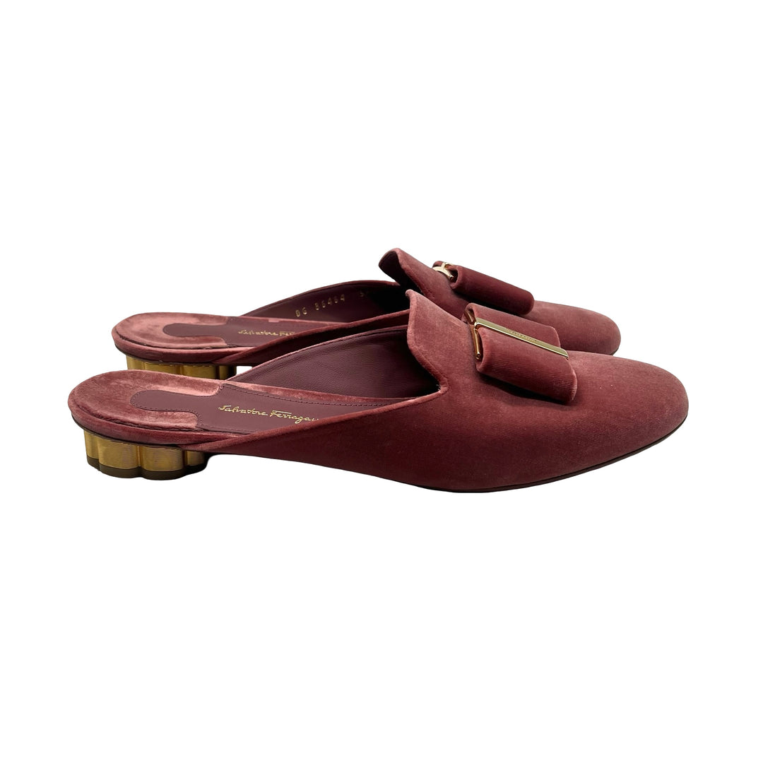 Slippers Salvatore Ferragamo T.39.5