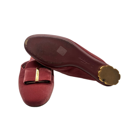 Slippers Salvatore Ferragamo T.39.5