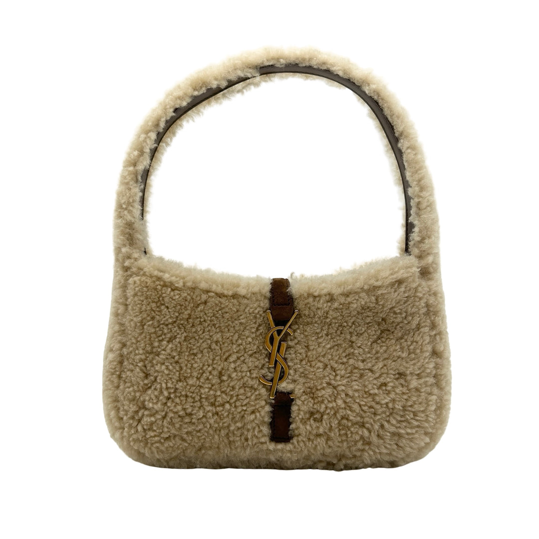 Bolsa Saint Laurent Le 5 à 7 Mini Shearling