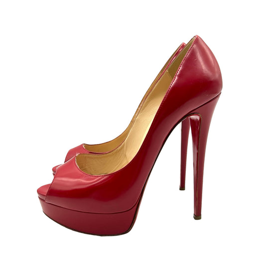 Pumps Christian Louboutin Peep Toe T.39