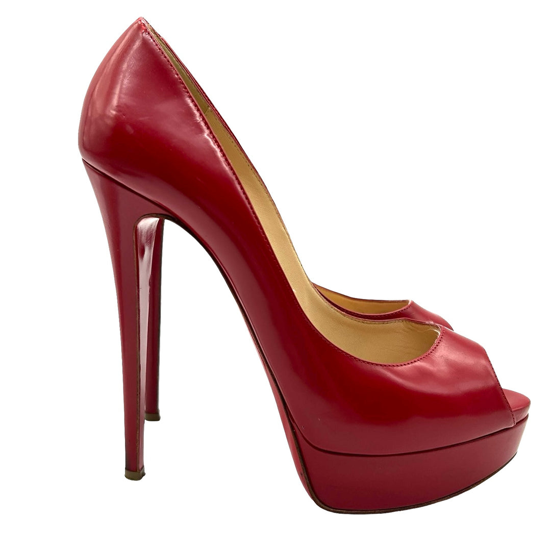Pumps Christian Louboutin Peep Toe T.39
