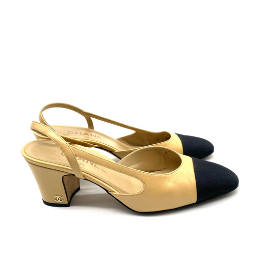 Pumps Chanel Slingback T.37.5