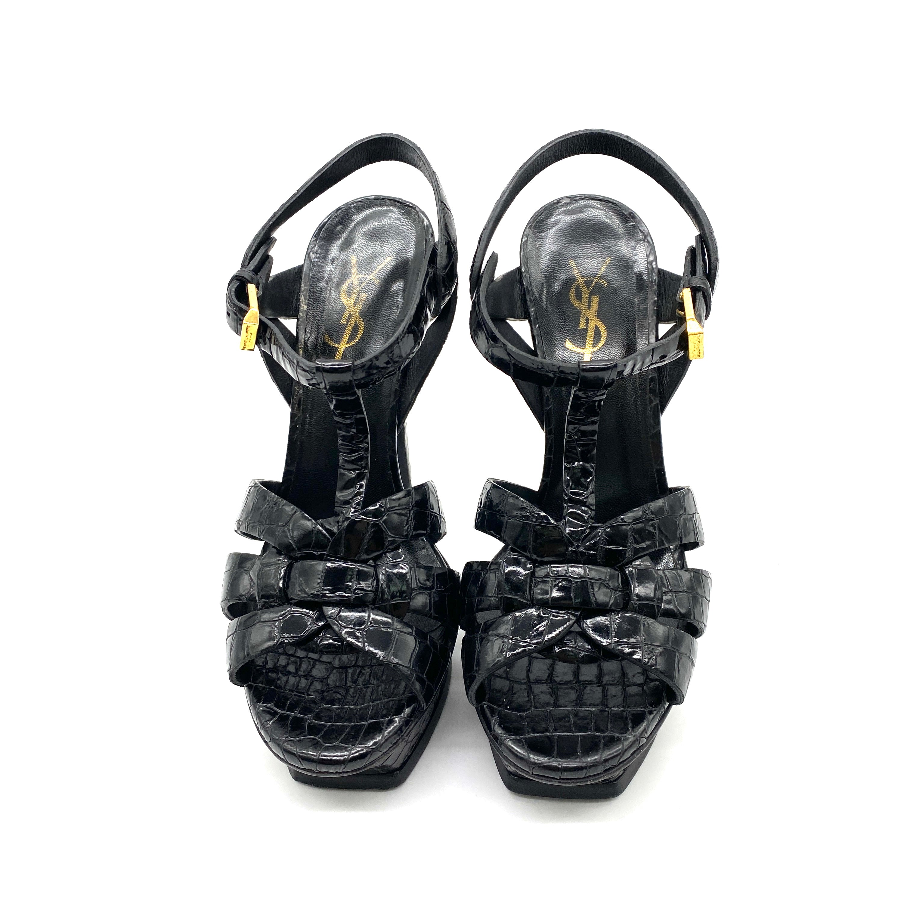 Sandalias Saint Laurent Tribute T.35