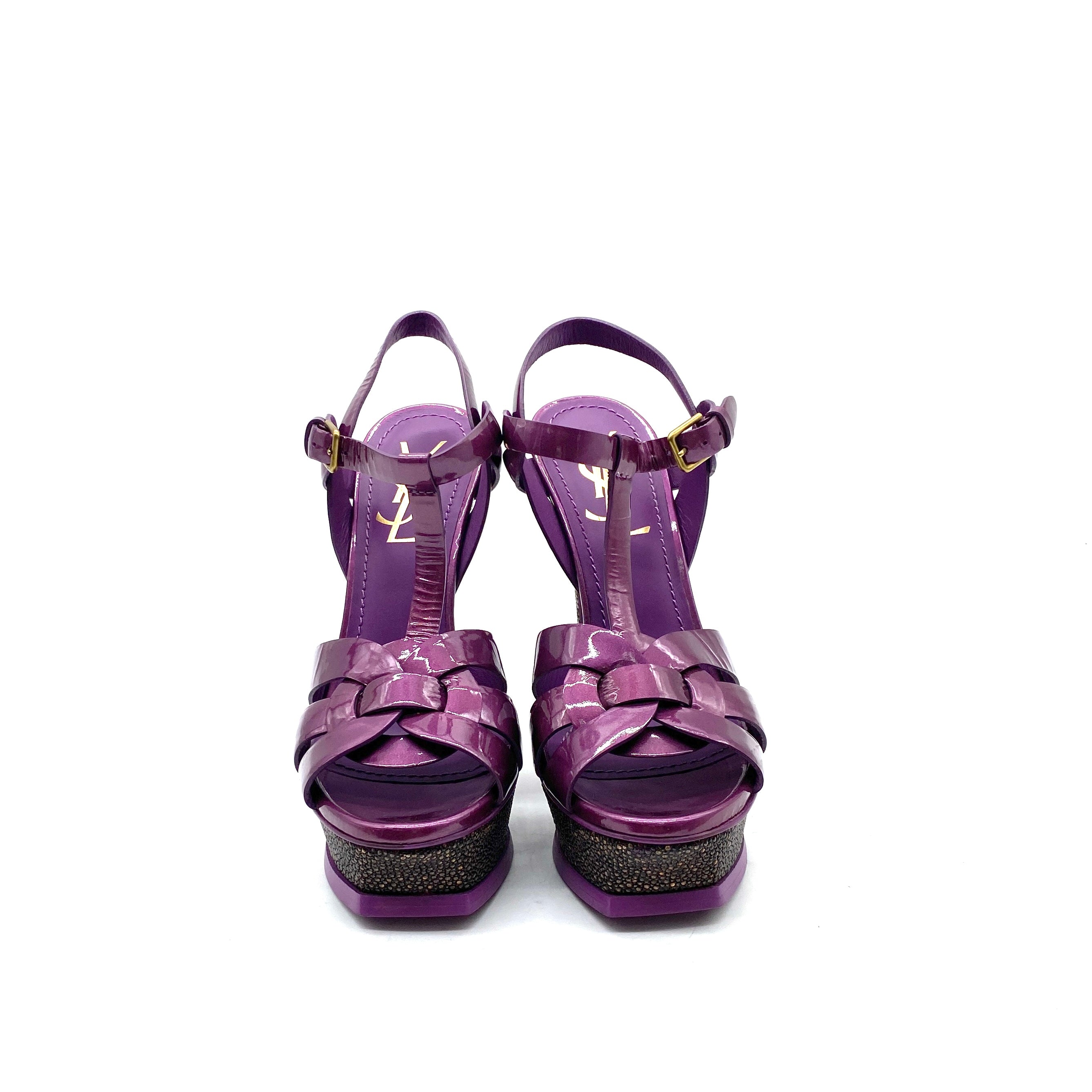 Sandalias Saint Laurent Tribute T.35