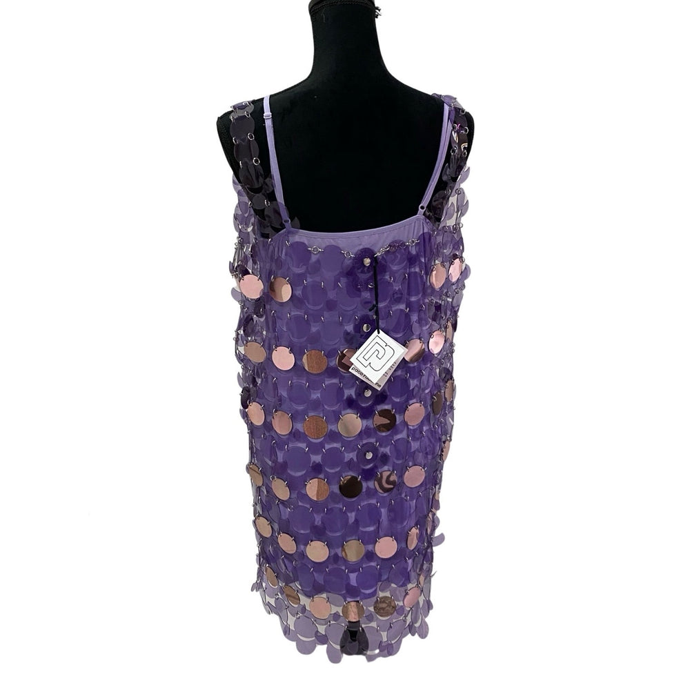 Vestido Paco Rabbane Disc Mini T.44