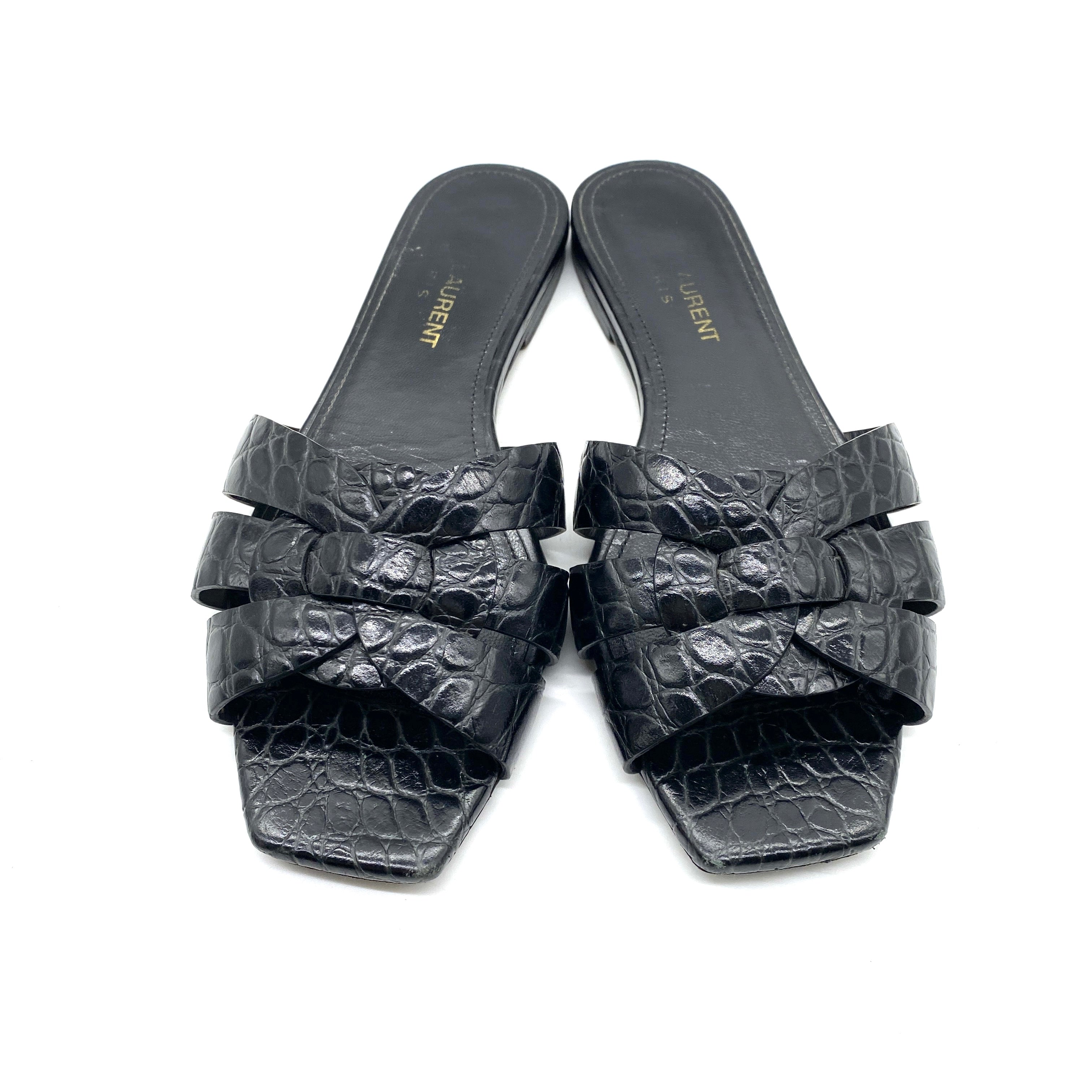 Sandalias Saint Laurent Tribute T.35