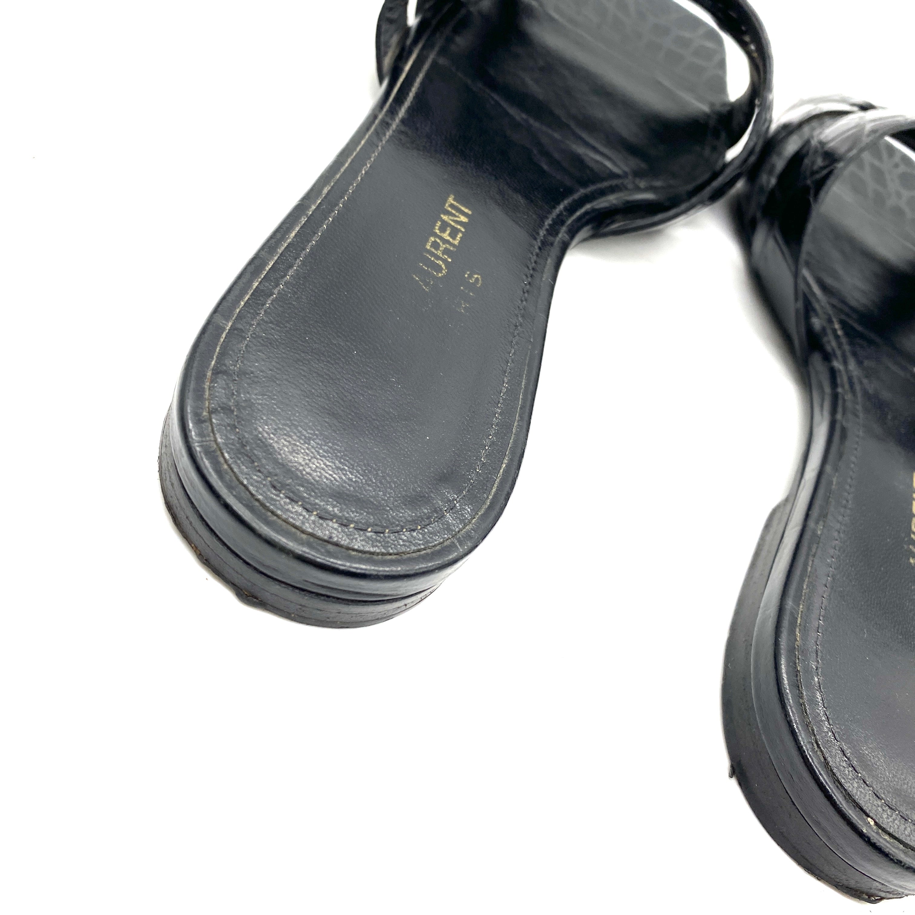 Sandalias Saint Laurent Tribute T.35