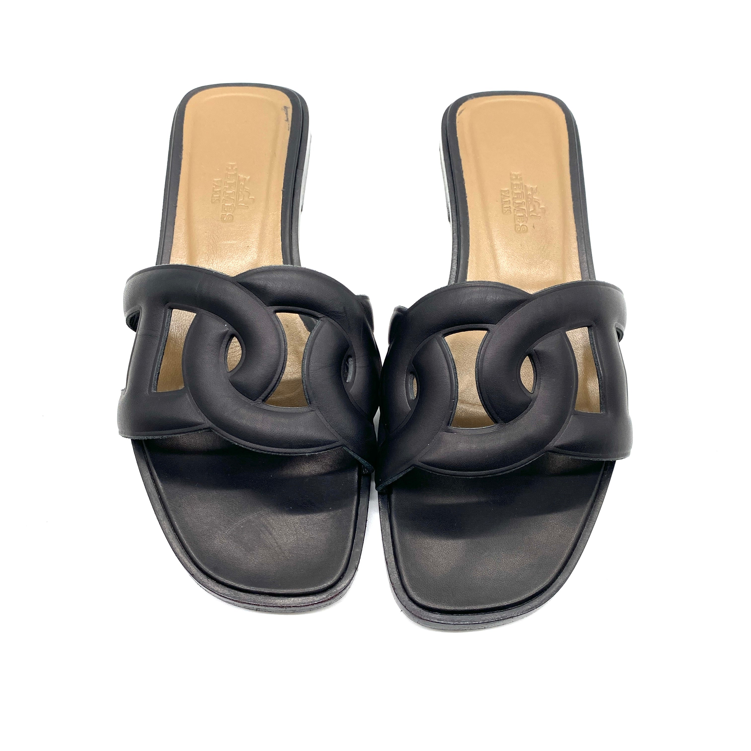 Sandalias Hermès Aloha T.35