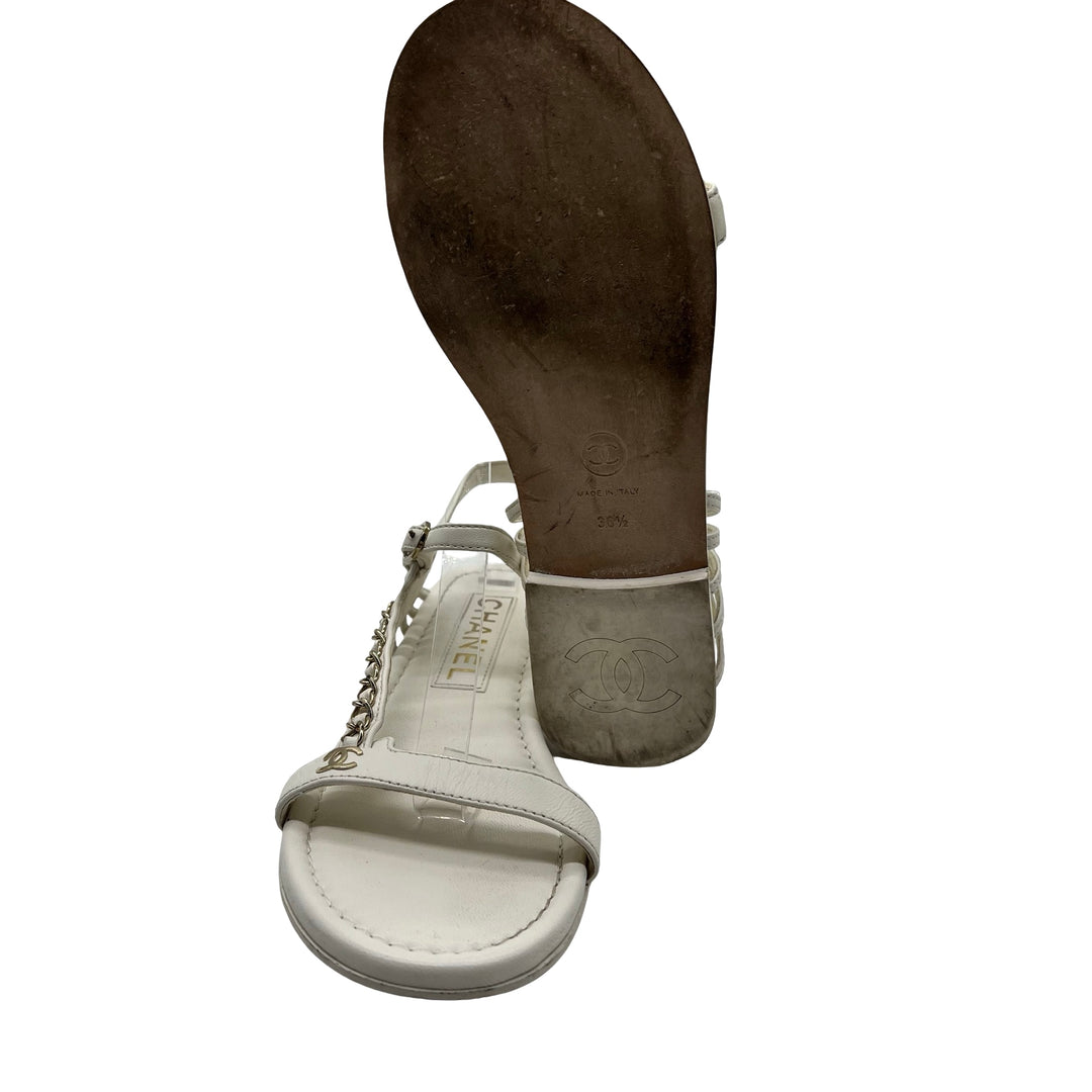 Sandalias Chanel T.36.5
