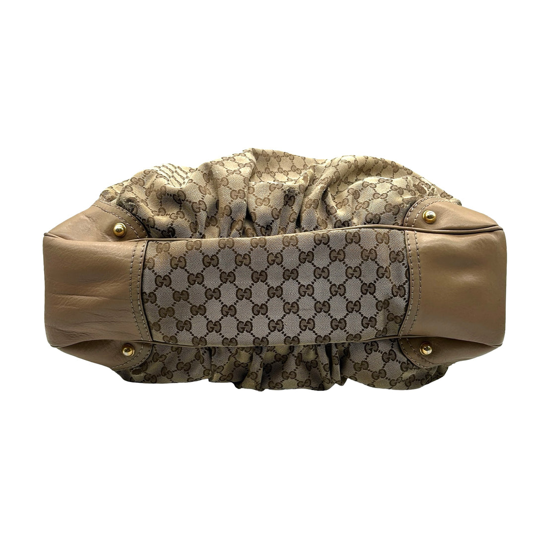 Bolsa Gucci Jockey Hobo Vintage Grande
