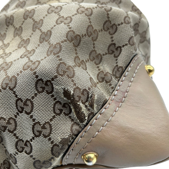 Bolsa Gucci Jockey Hobo Vintage Grande