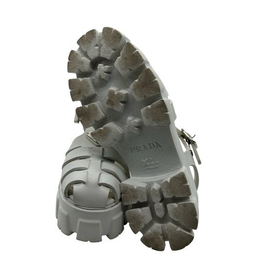 Sandalias Prada Monolith T.37