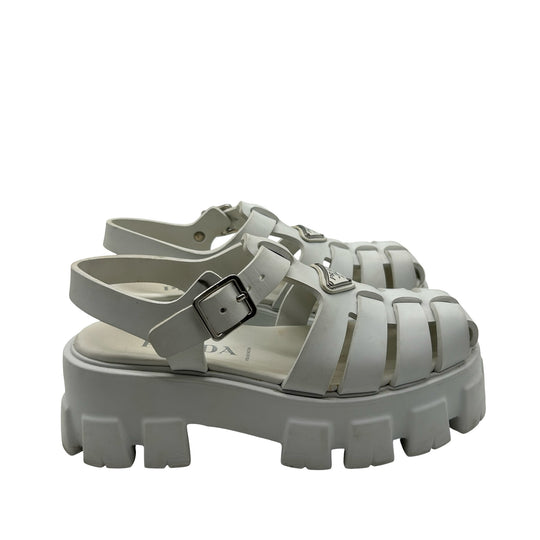 Sandalias Prada Monolith T.37