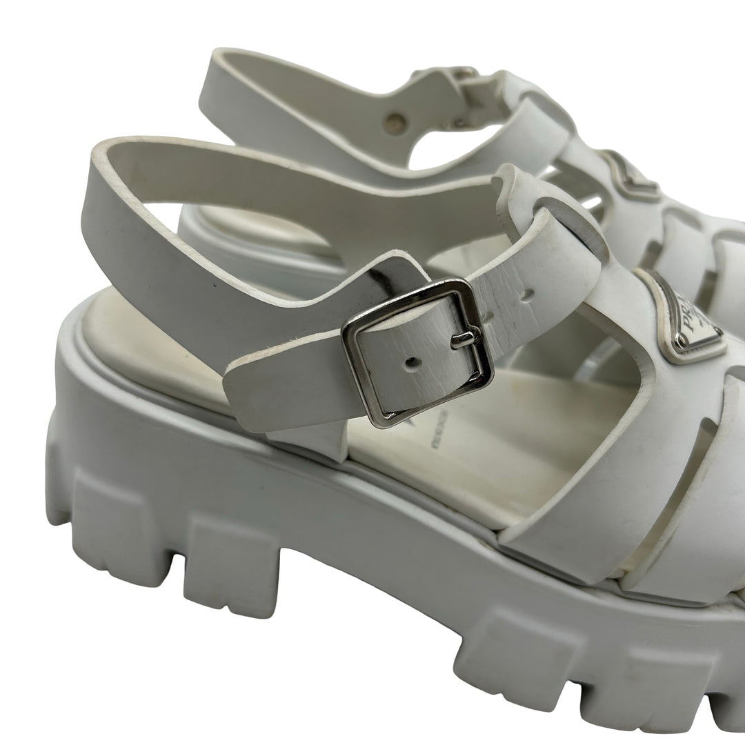 Sandalias Prada Monolith T.37