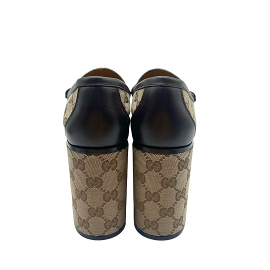 Loafers Gucci Horsebit T.39.5