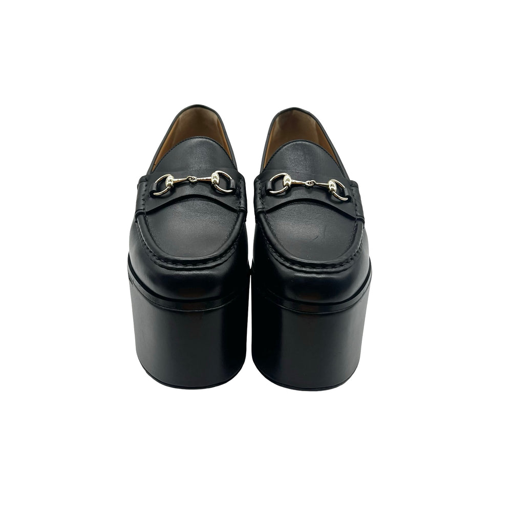 Loafers Gucci Horsebit T.39.5