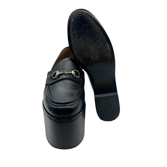 Loafers Gucci Horsebit T.39.5