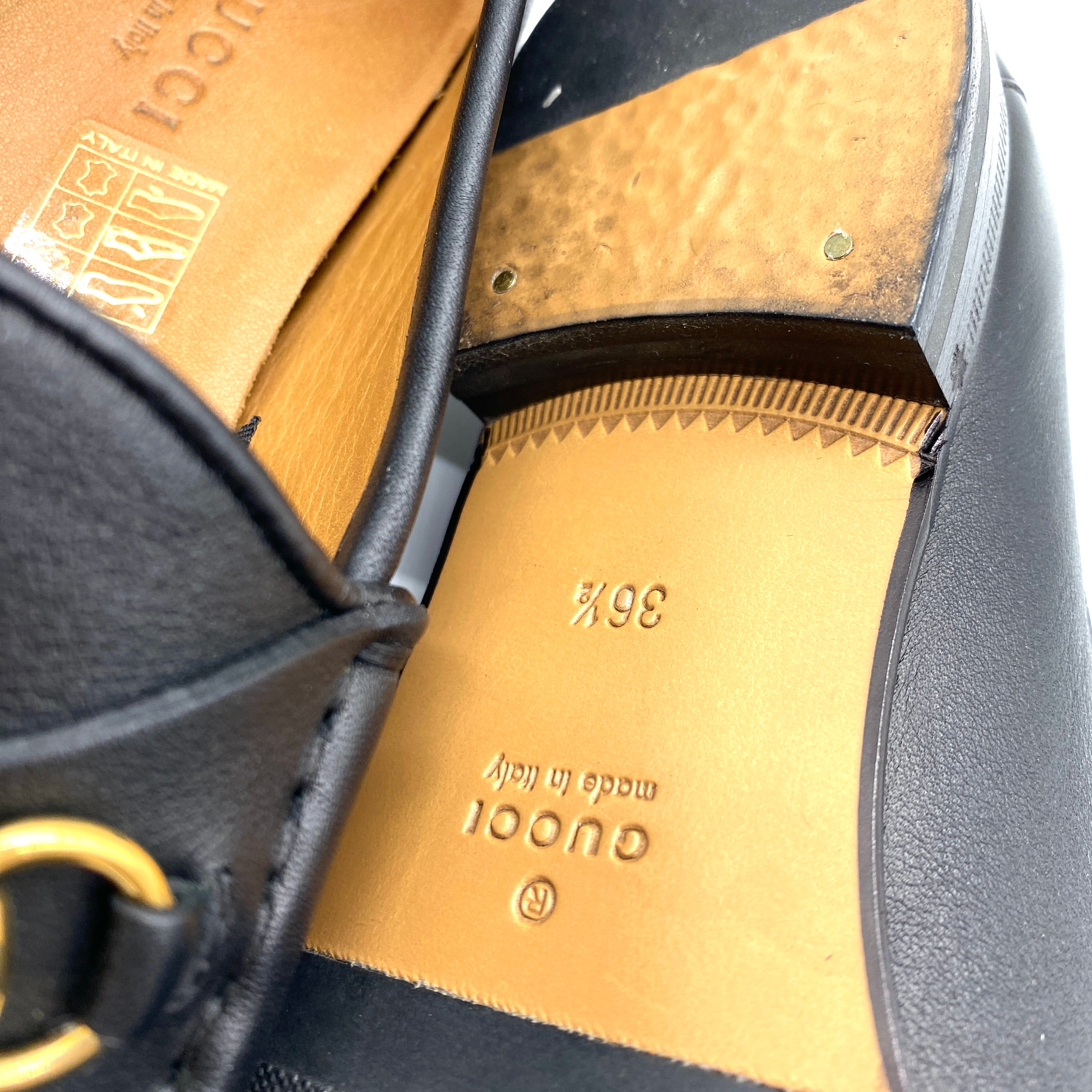 Mocasines Gucci T.36.5