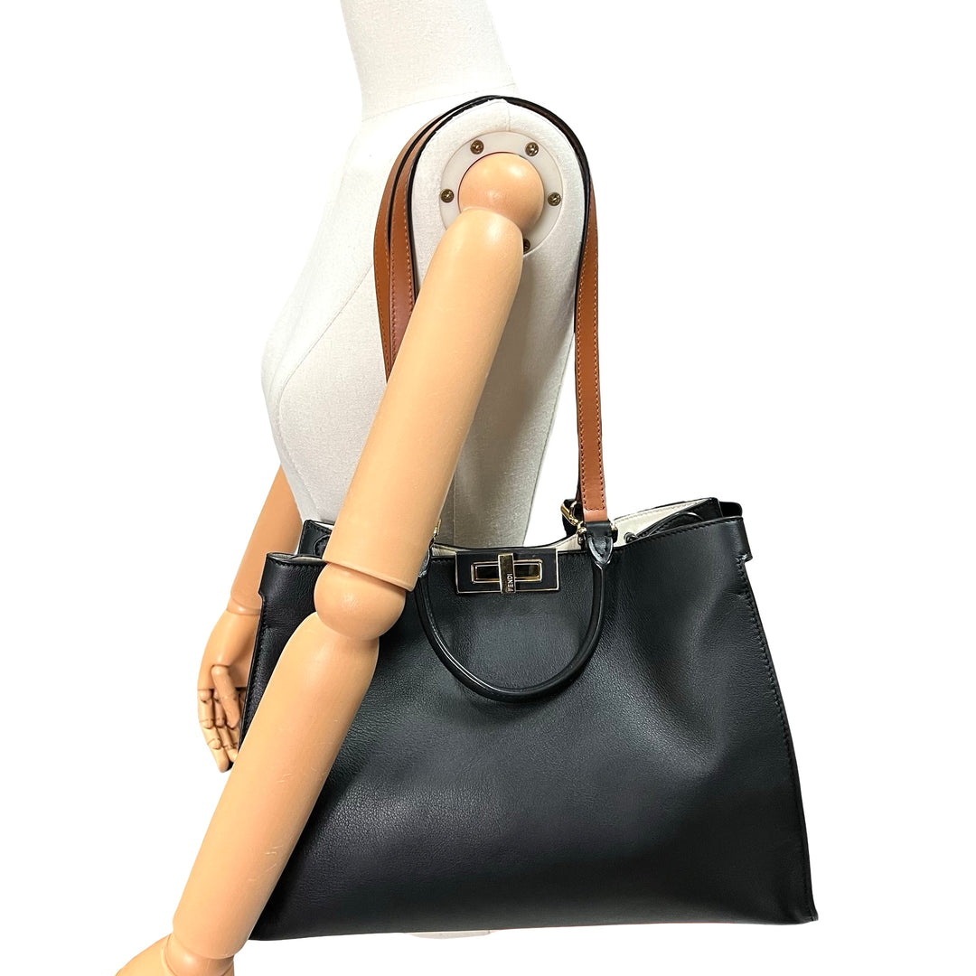 Bolsa Fendi Peekaboo X-Tote Mediano