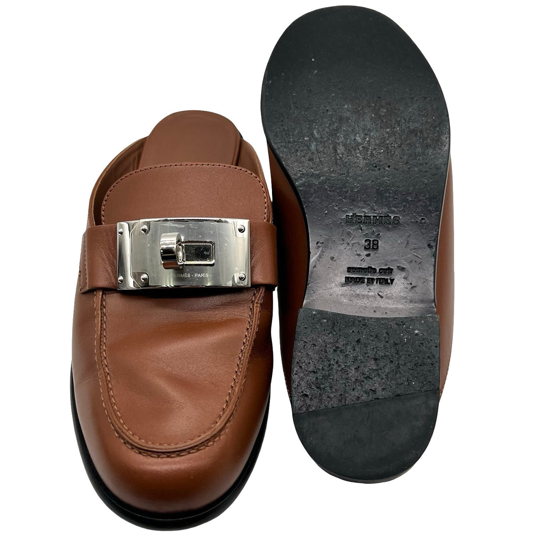 Mules Hermès Lota T.38