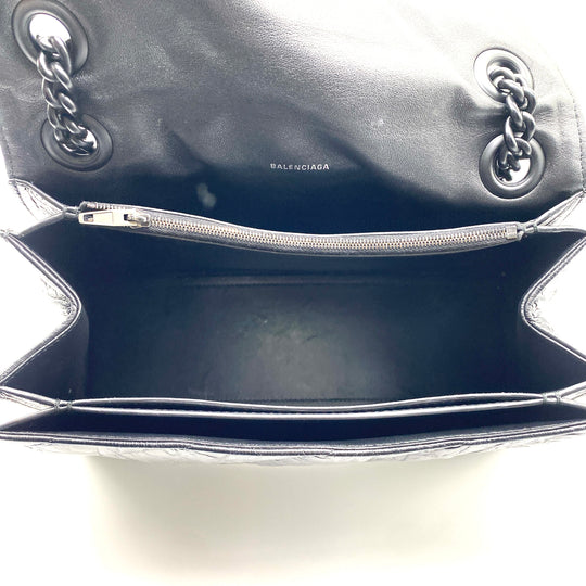 Bolsa Balenciaga Crush Mediano