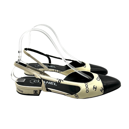 Flats Chanel Slingback T.37.5