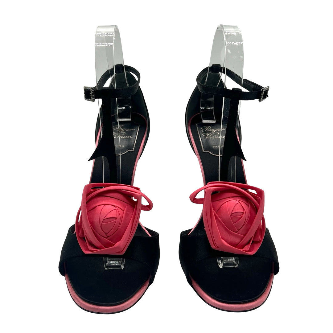 Sandalias Roger Vivier Rose Vivier T.38
